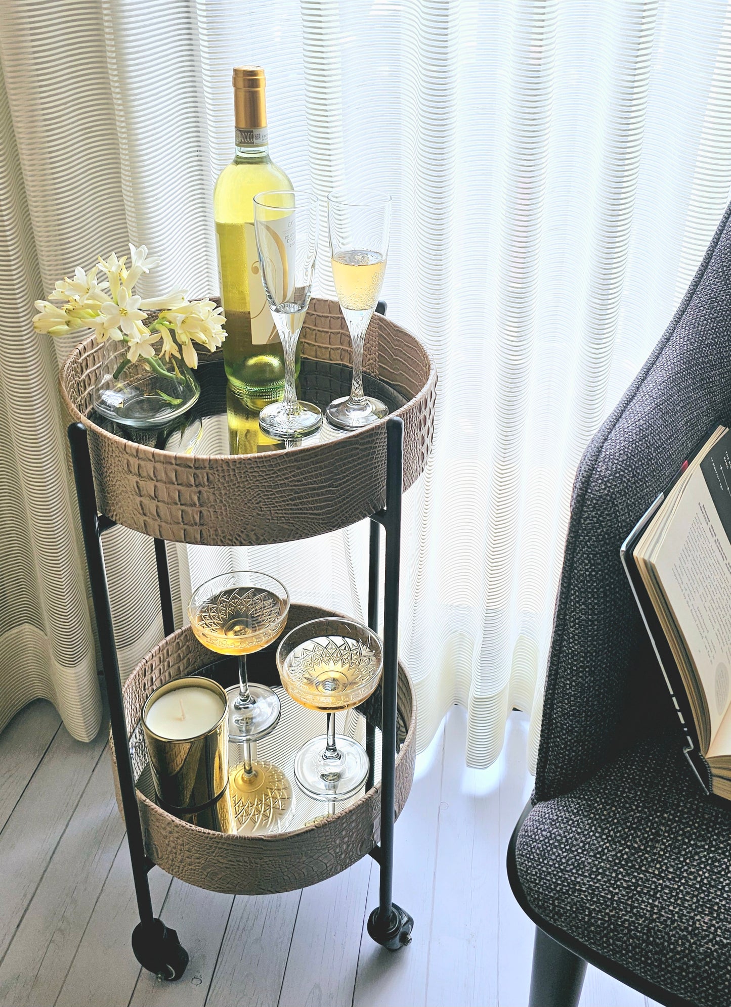 Glide & Grace Trolley (Beige)