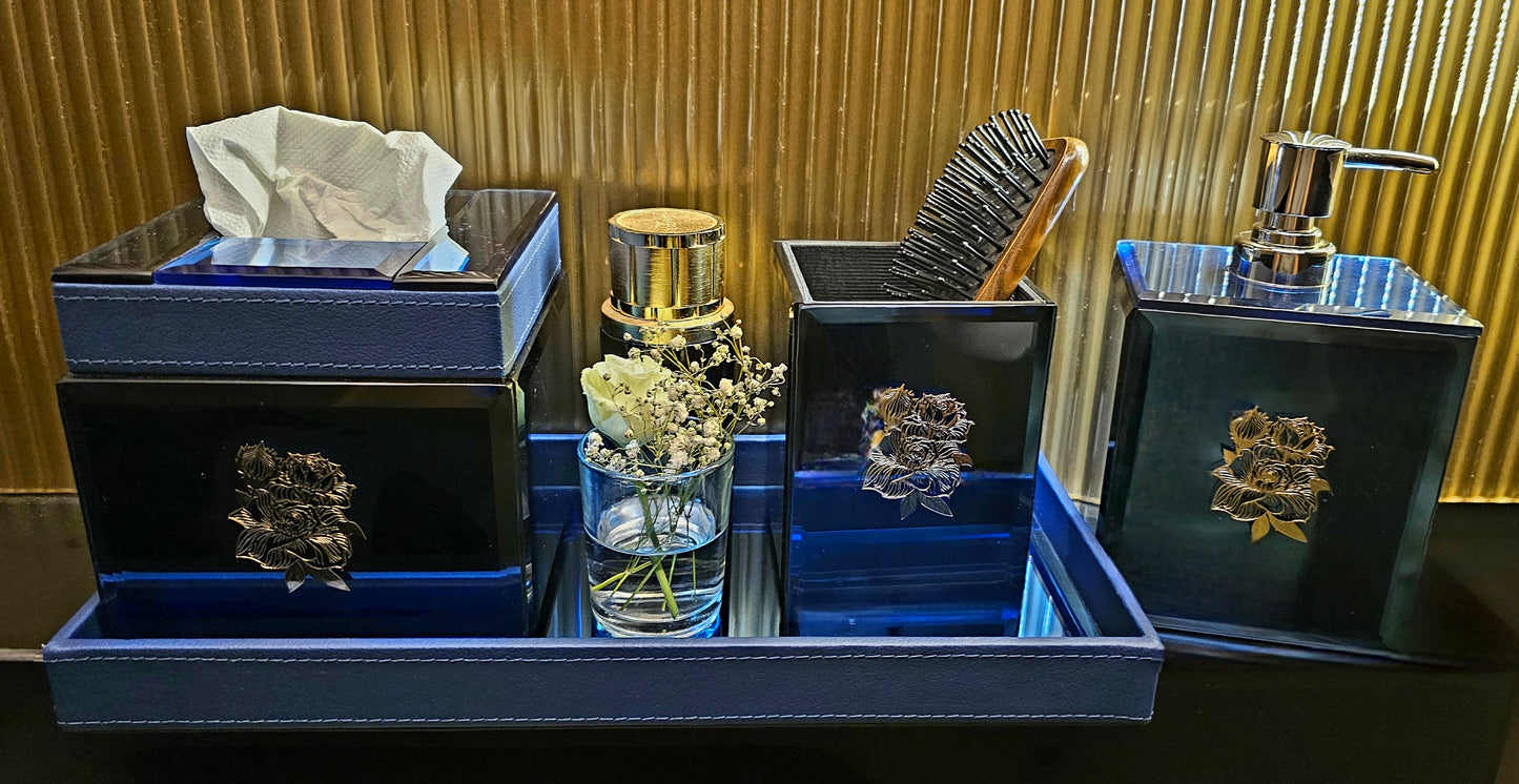 Tranquil Touch Bathroom Set (Blue)