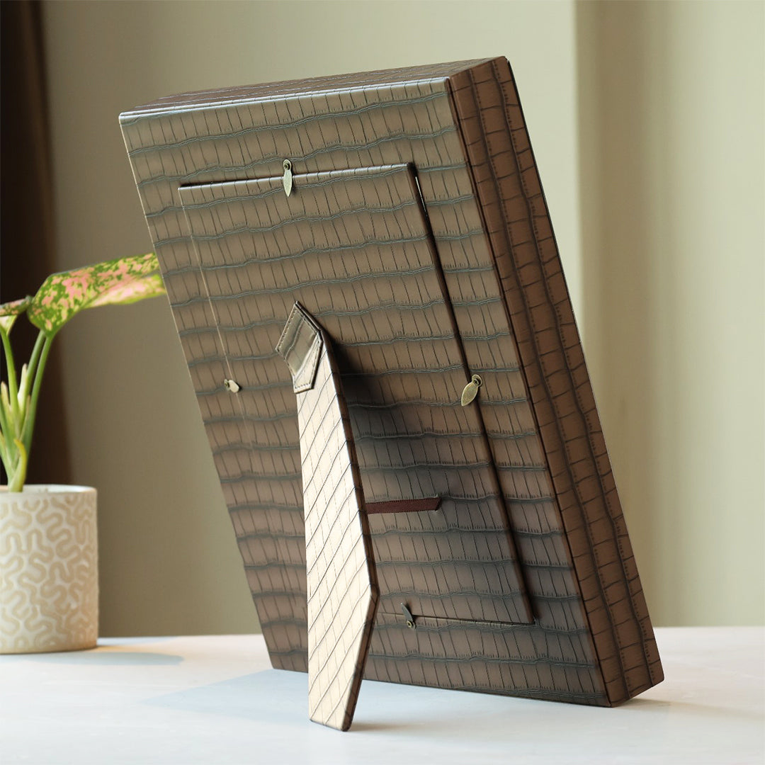 Prism Collection photoframe -Brown