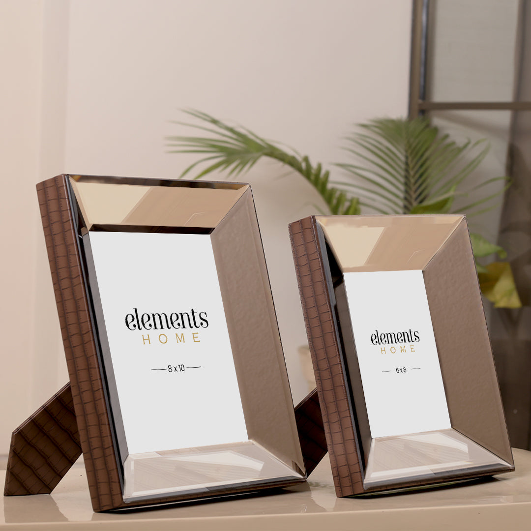 Prism Collection photoframe -Brown