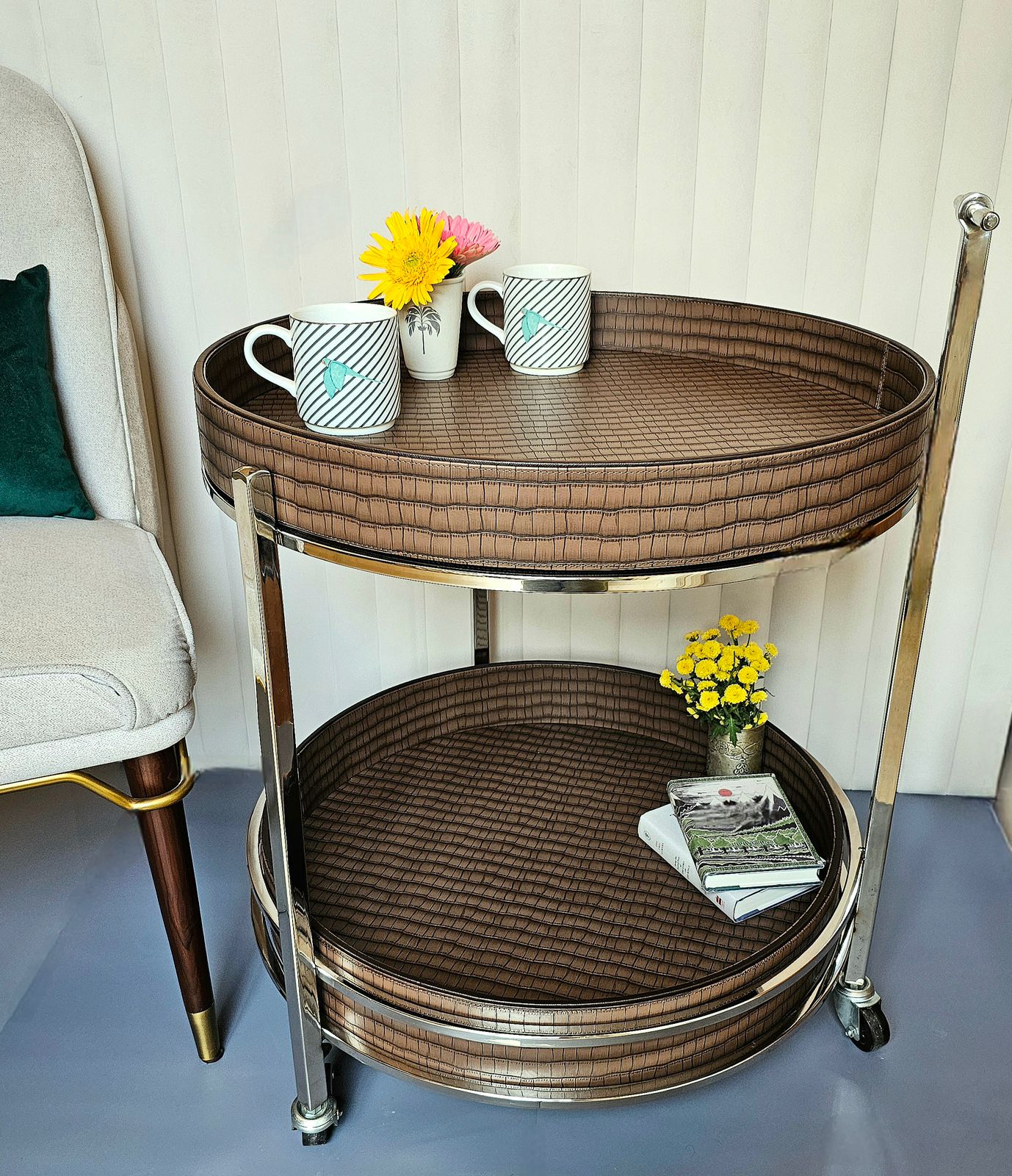 Neo Classical Butler Trolley