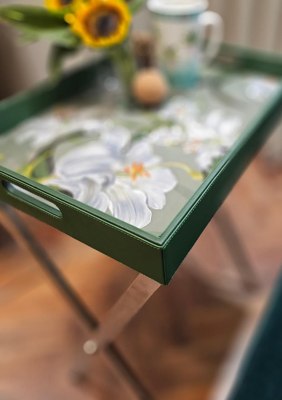 Classic Fern Butler Tray (Green)