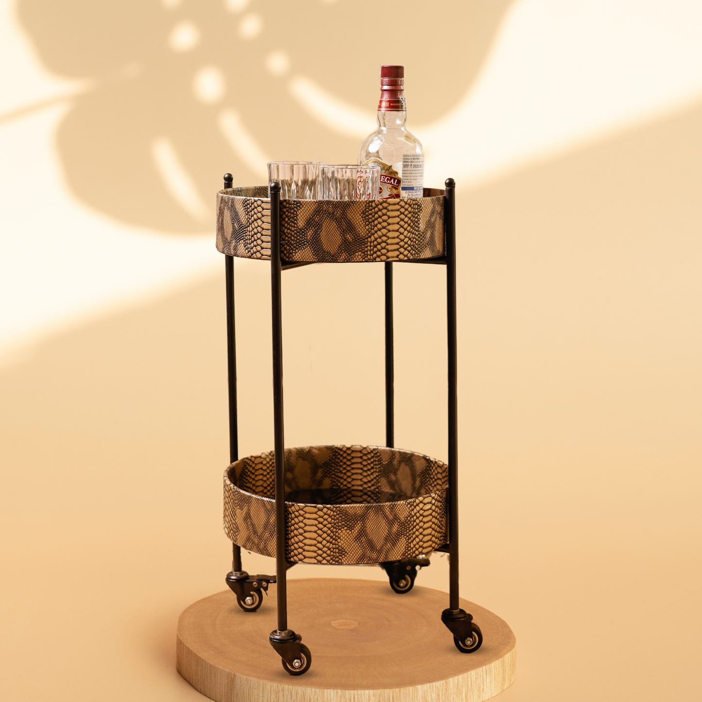 Glide & Grace Trolley (Black & Brown)