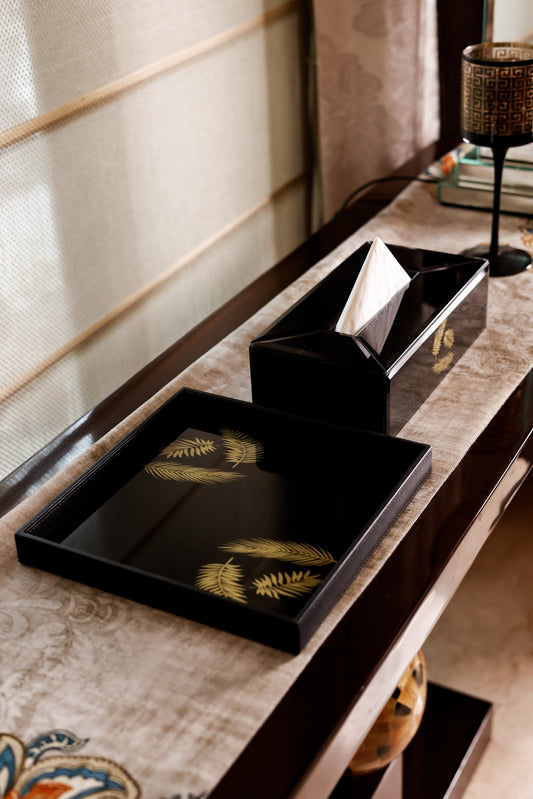 Mirrored Memories Ensemble  (Tissue Box & Tray)