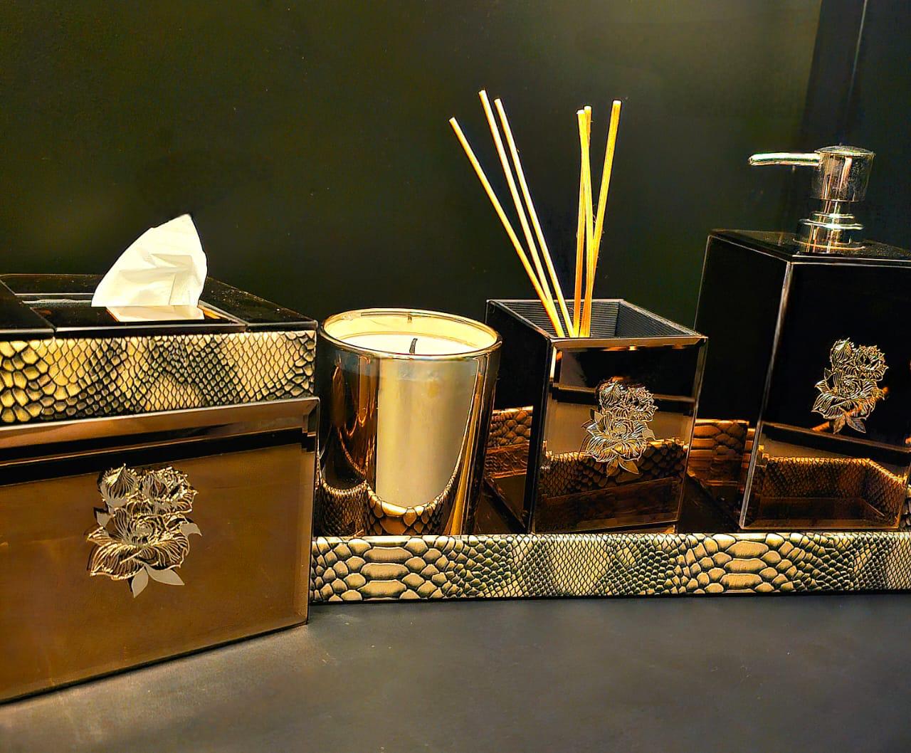 Tranquil Touch Bathroom Set (Gold)