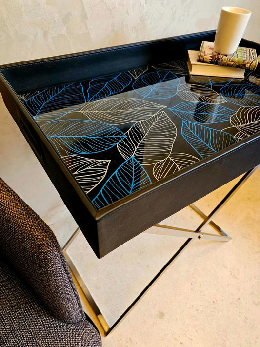 Sleek Serve Butler Tray (Black)