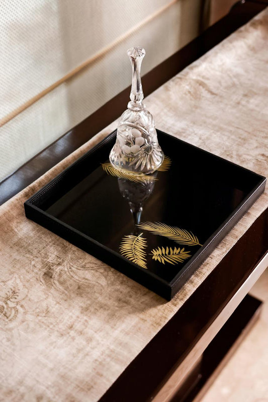 Luxe Lacquer Tray (Black)