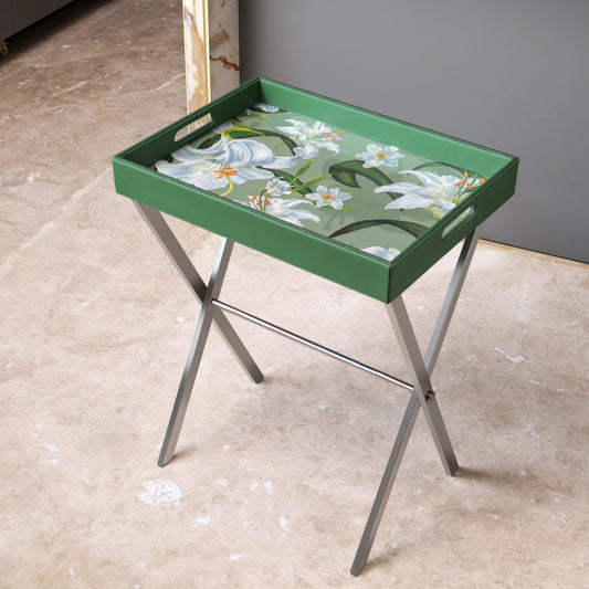 Classic Fern Butler Tray (Green)